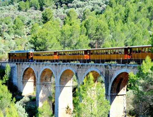 The wooden train of Sóller